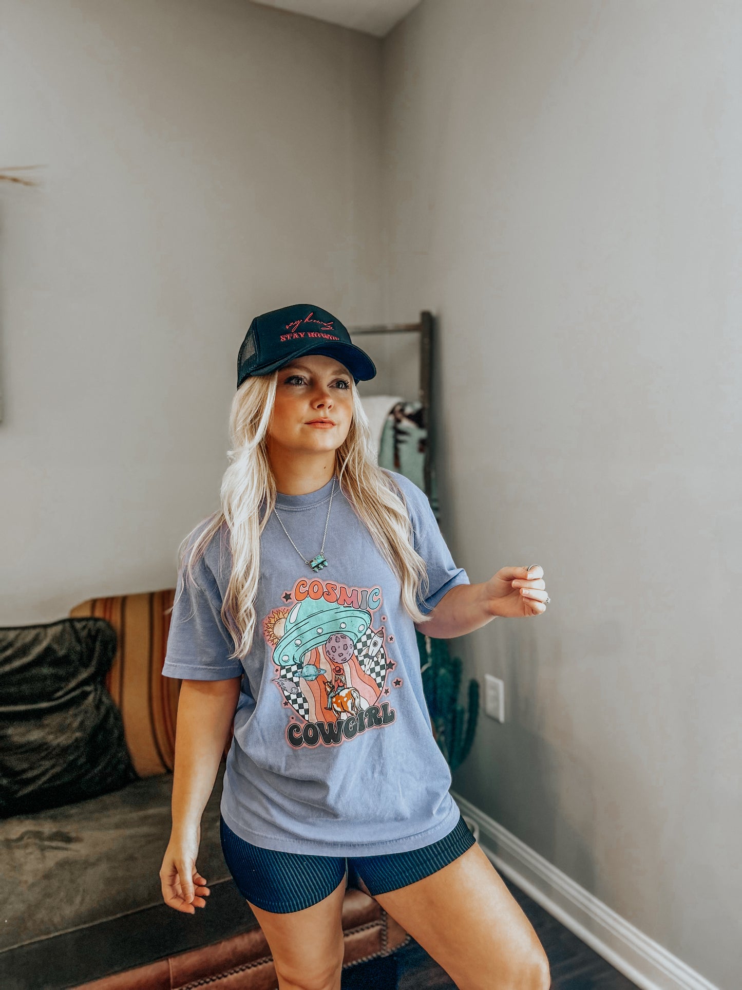 Say Howdy Stay Rowdy Foam trucker hat | Western Tucker Hat | Western Ball Cap