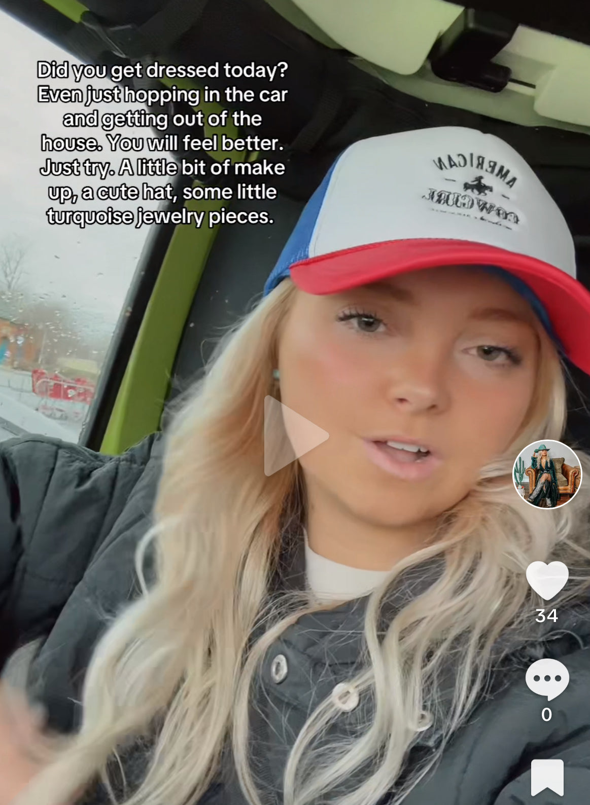 American Cowgirl Foam trucker hat | Western Hat | Western Ball Cap