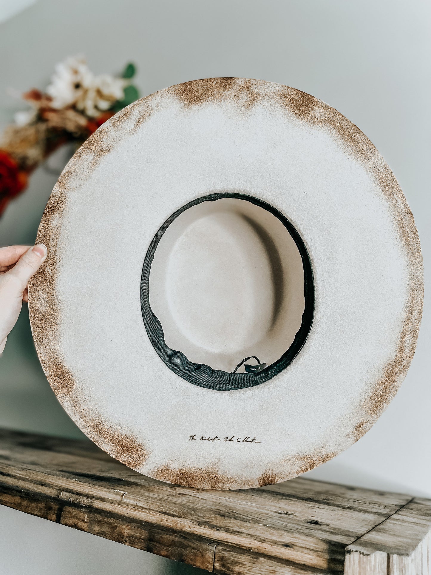 Burned Dust Wildest West | Burned Hat | Distressed Fedora Hat | Hat Designs | Flat Top Fedora Hat | Western Fedora Hat