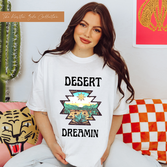 Desert Dreamin shirt, Western Graphic Tee