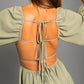LONG SLEEVE OPEN BACK DRESS