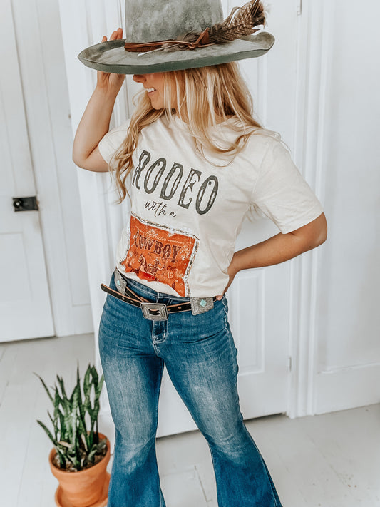 Rodeo with a Cowboy Graphic Tee