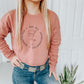 Farm, Food, Health Crop Sweatshirt