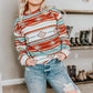 Aztec Printed Sweatshirt