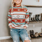 Aztec Printed Sweatshirt