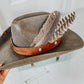 Clean Cowboy Hat - Distressed Hats - Burnt Hats - felt hats