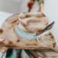 Blue Jean Wild West Burned Hat | Western Burned Hat | Cowboy Hat | Cowgirl Vintage Hat
