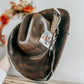 Black Burned Outlaw | Cowboy Hat | Distressed hat | Western Hat | Feather Hat | Men Cowboy Hats |Womens Cowboy hat | Feather Hat