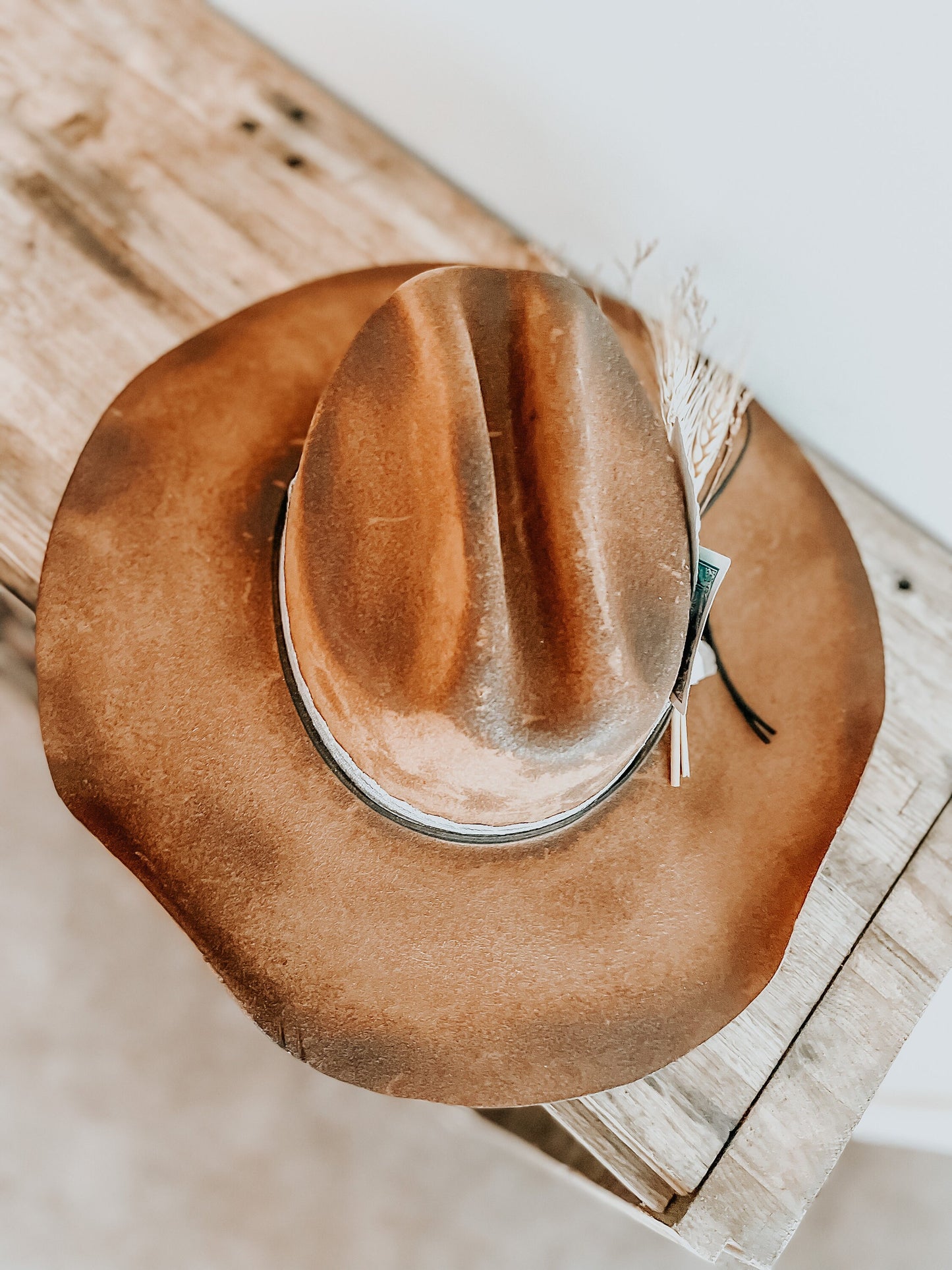 The Gamblers Charred Cowboy Burned Hat | Burned Hat | Distressed Cowboy Hat | Western Burned Hat