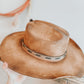 Burnt Renegade Distressed Cowboy Hat | Burned Cowboy Hat | Feathered Cowboy hat | Vintage Cowboy Hat