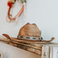Burnt Renegade Distressed Cowboy Hat | Burned Cowboy Hat | Feathered Cowboy hat | Vintage Cowboy Hat