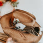 Burnt Renegade Distressed Cowboy Hat | Burned Cowboy Hat | Feathered Cowboy hat | Vintage Cowboy Hat