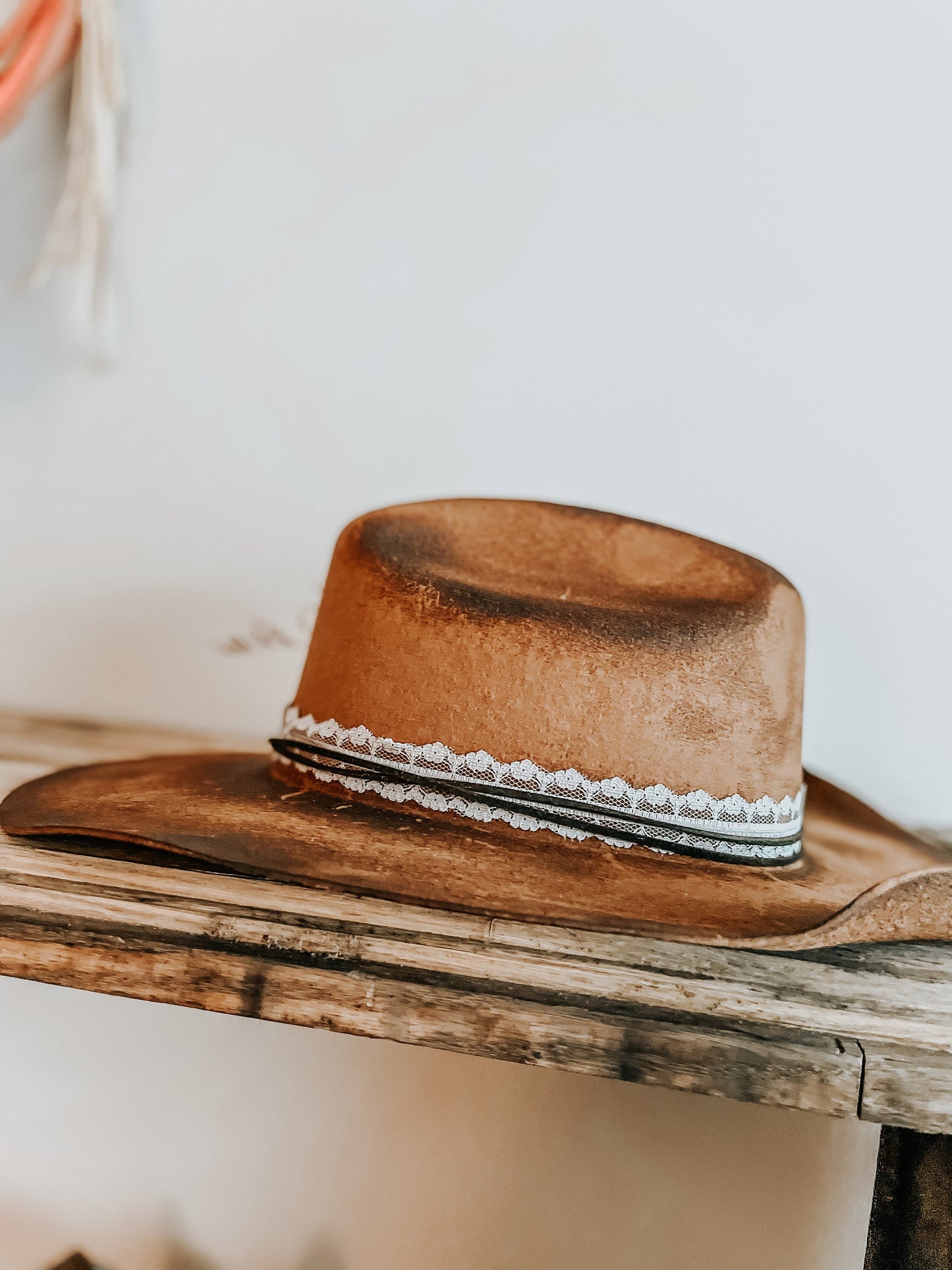 The Gamblers Charred Cowboy Burned Hat | Burned Hat | Distressed Cowboy Hat | Western Burned Hat