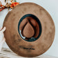 Burn It Down Hat | Western Burned Hat | Burned Fedora Hat | Cowgirl Hat
