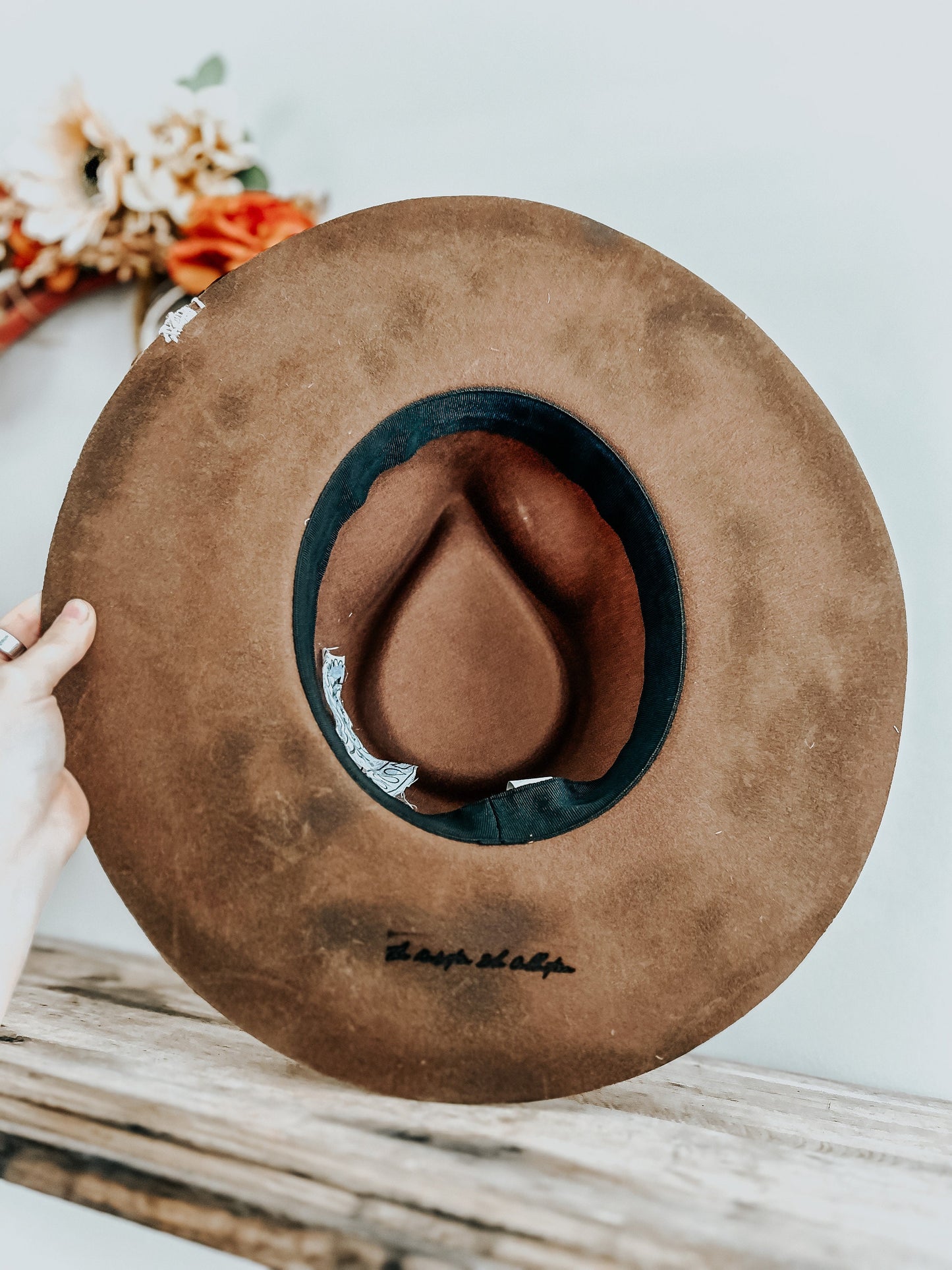 Burn It Down Hat | Western Burned Hat | Burned Fedora Hat | Cowgirl Hat