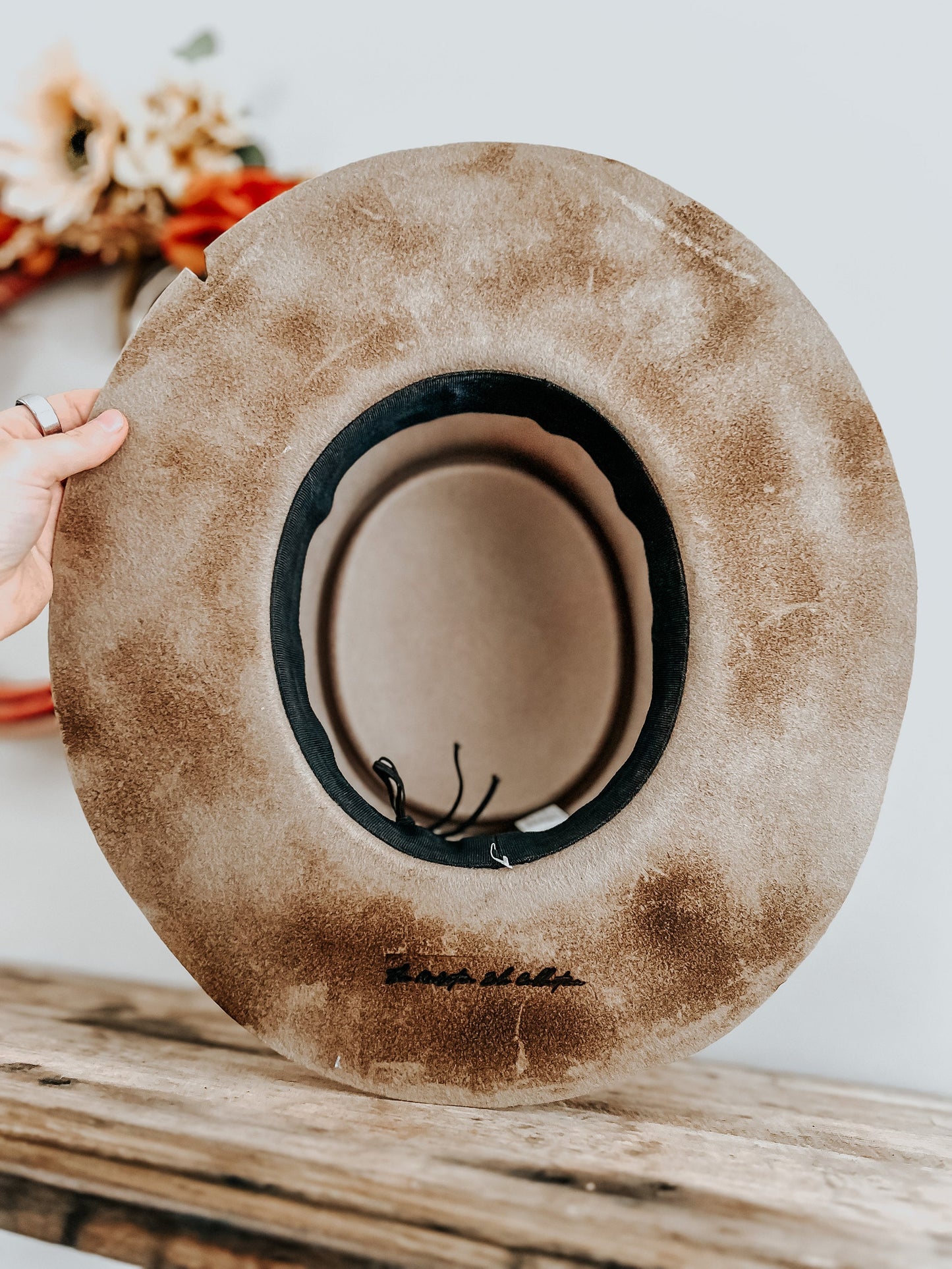 The Lainey Vibe Hat | Burned Hat | Western Burned Hat | Fedora Hat | Cowgirl Hat | Vintage Cowgirl Hat