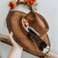 Burn It Down Hat | Western Burned Hat | Burned Fedora Hat | Cowgirl Hat