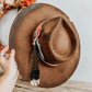Burn It Down Hat | Western Burned Hat | Burned Fedora Hat | Cowgirl Hat