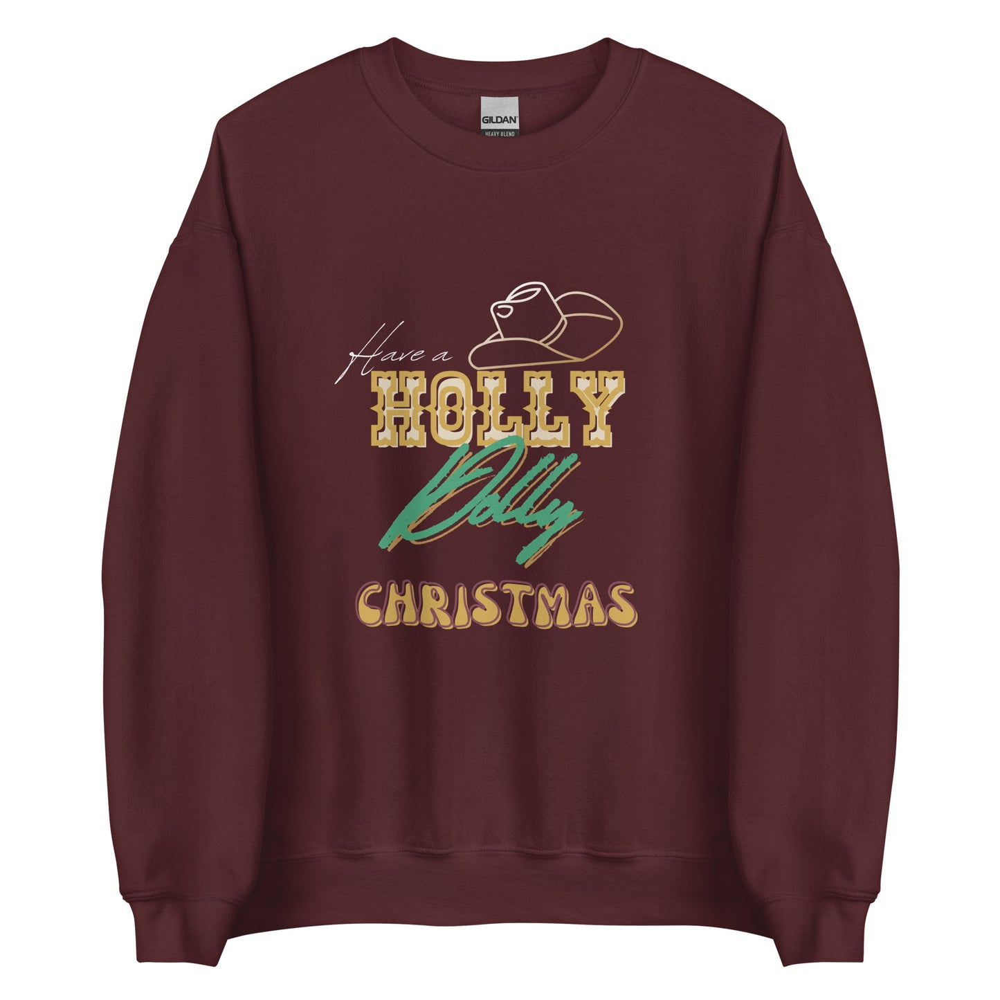 Holly Dolly Christmas Sweatshirt