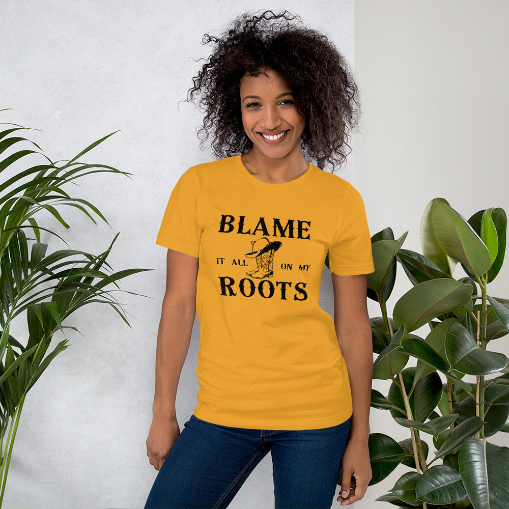 Blame It On My Roots Tee