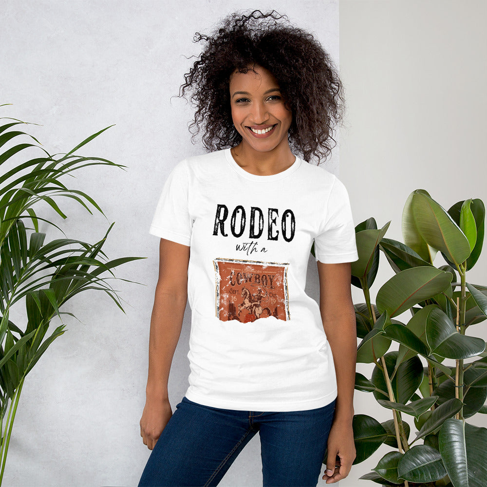 Rodeo with a Cowboy Graphic Tee