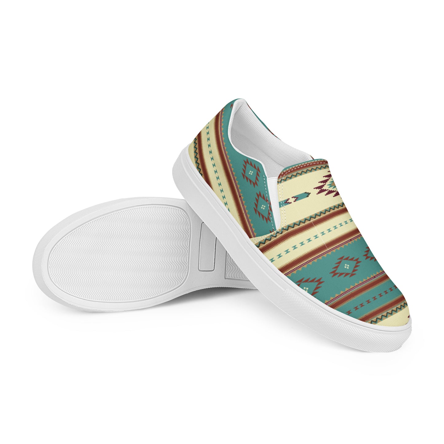 Aztec Slip On Shoes